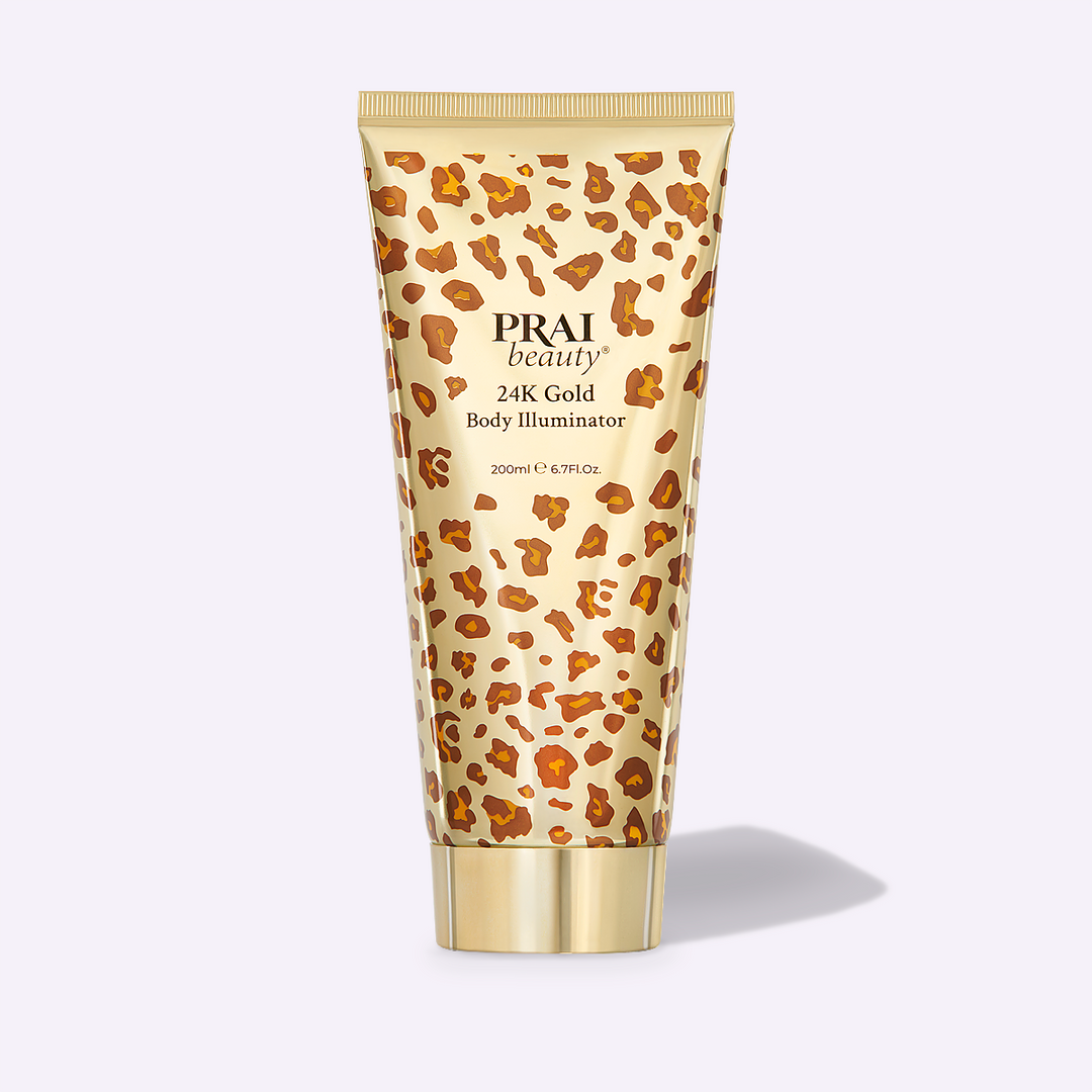 24K Gold Body Illuminator - Limited Animal Print Design