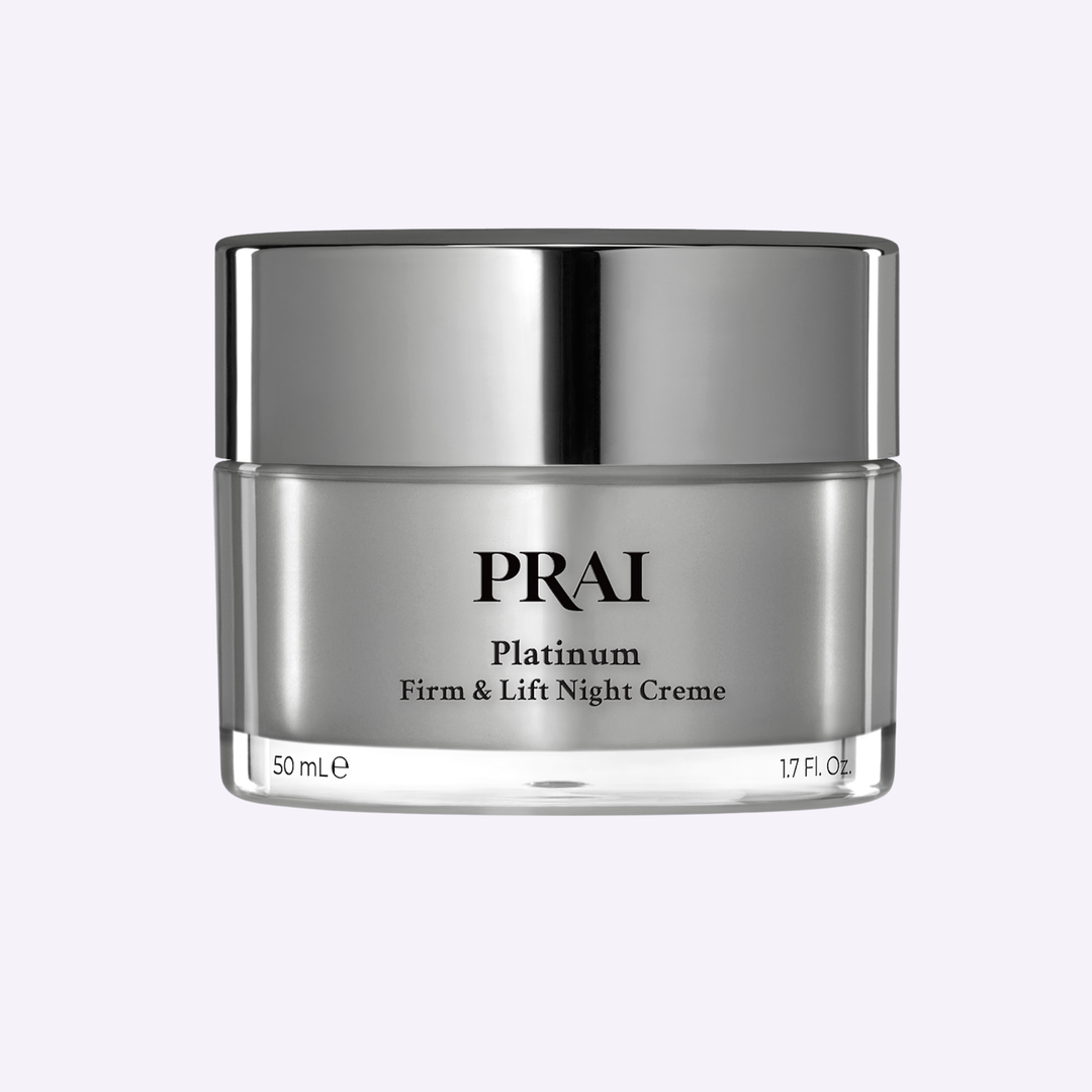 PRAI Beauty Platinum Firm & Lift Night Creme Reparación de noche