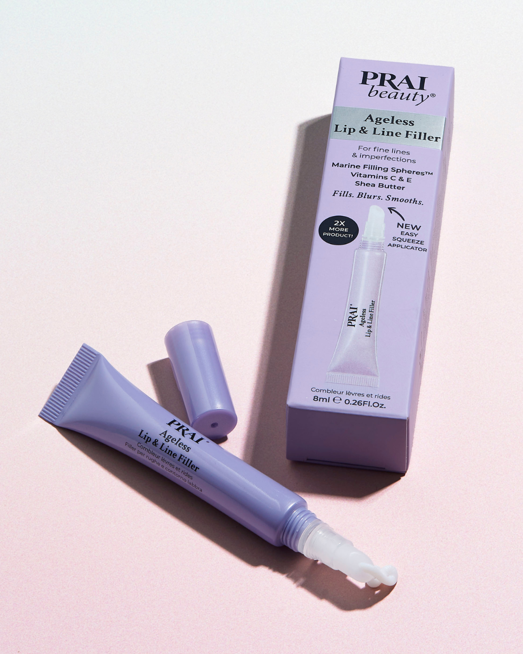 Relleno de labios y líneas sin edad de PRAI Beauty