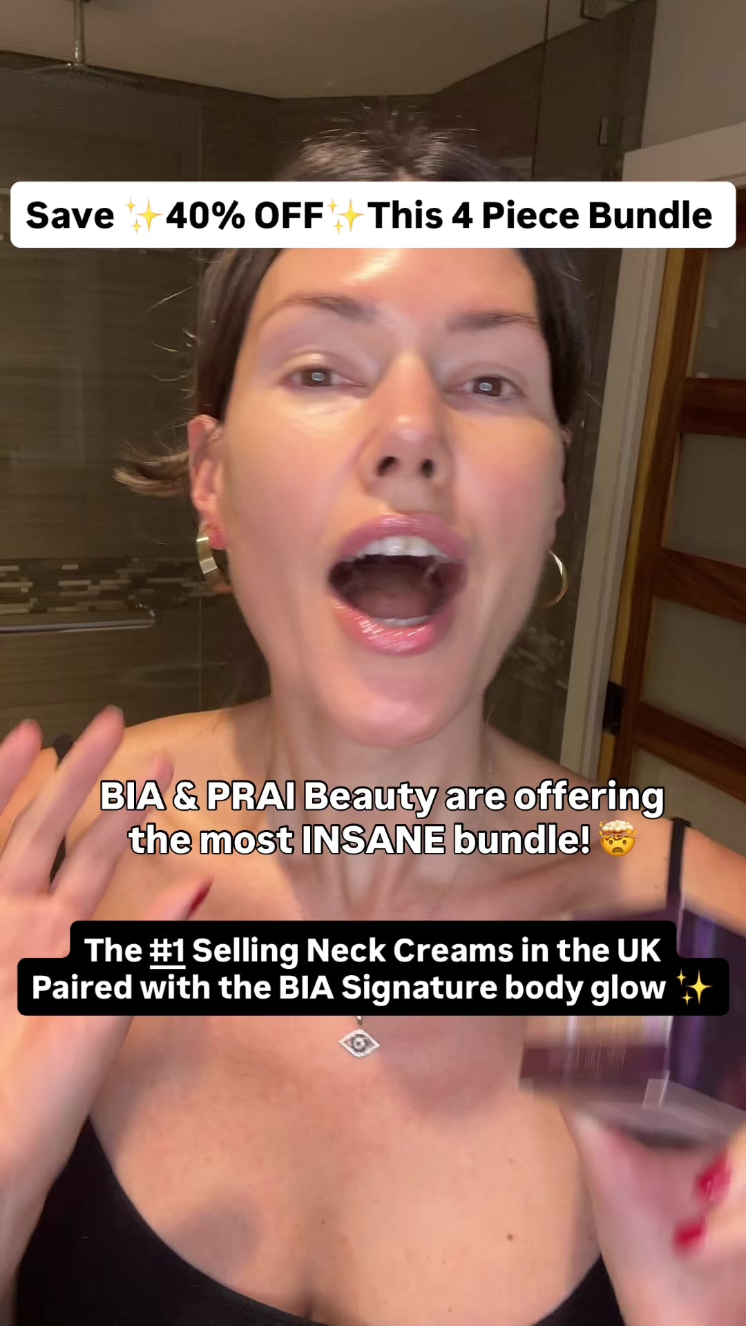 PRAI Beauty x BIA Holiday Party Prep Bundle