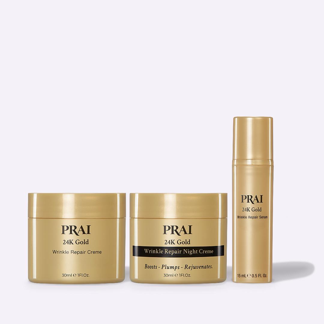 PRAI Beauty 24K Gold Glow-Getter Set
