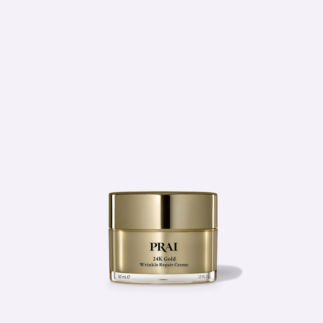 Crema reparadora de arrugas PRAI Beauty 24K Gold